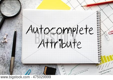Autocomplete Attribute Inscription Inside Web Browser On Notepad