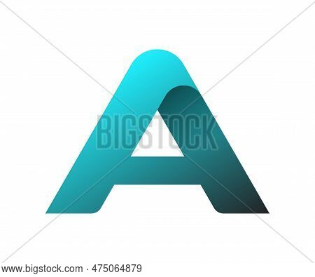 3d A Logo Design Vector Logo Template