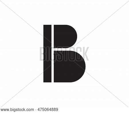 B Letter Logo Design Vector Logo Template