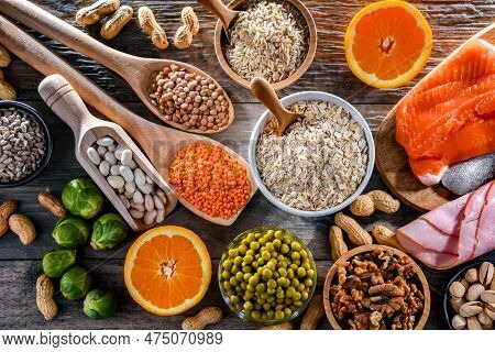Composition With Food Products Rich In Thiamine Or Vitamin B1