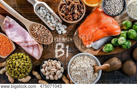 Composition With Food Products Rich In Thiamine Or Vitamin B1