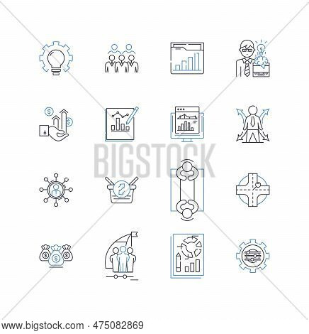E-commerce Line Icons Collection. Shopping, Online, Digital, Marketplace, Internet, Payment, Sales V