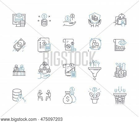Cyber-stores Line Icons Collection. Online, Shopping, E-commerce, Retail, Digital, Internet, Smart V