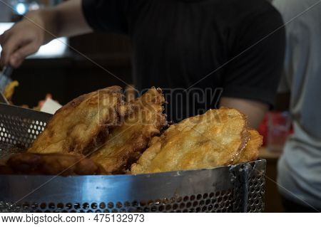 The Fried Cempedak Which Is The Fruit Similar With Jackfruit But With Strong Smell And Softer. Cover