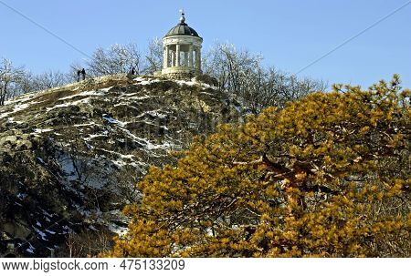 Aeolus Harp On The Mashuk Mountain Of Resort Pyatigorsk,northern Caucasus.