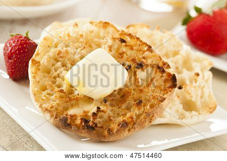 Muffin anglais de blé entier biologique