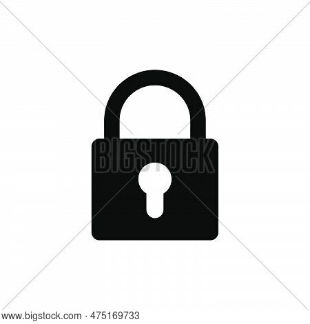 Ock Icon Vector. Simple Padlock Sign For App And Site..eps