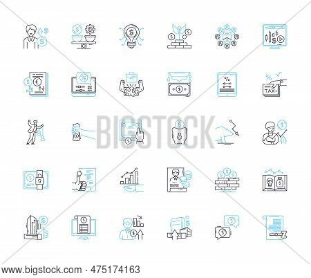 My Market Linear Icons Set. Health, Fitness, Wellness, Nutrition, Lifestyle, Organic, Clean Line Vec