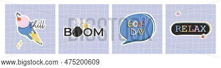Modern Icons For Instagram Story Highlights. Playful, Cartoony Instagram Story Highlights. Posters F