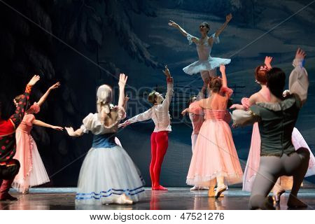 Moscou - 29 décembre: Ballet Noël magique-fantasy casse-noisette à Barvikha Luxury Village sur Decembe
