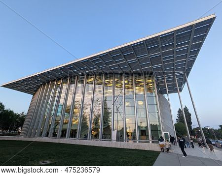 Northridge, Ca - April 22 2023:  The Soraya Theater On The Campus Of California State University - N