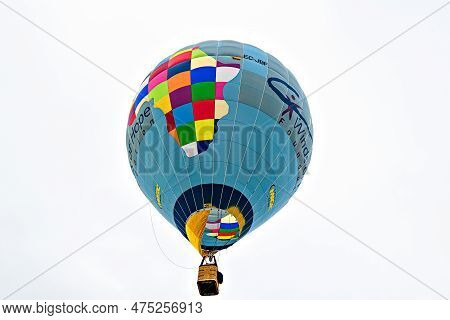 Igualada, Barcelona, July 07 De 2022. 26th European Balloons Festival. Concentration Of Hot Air Ball