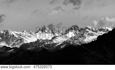 The Piazzo Del Diavolo In The Brembane Mountains North Italy