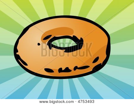 Donut llano