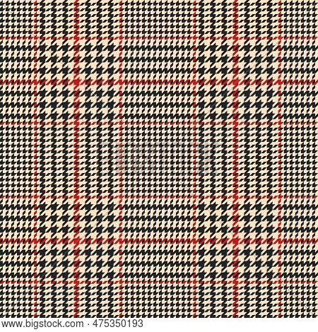 Glen Check Pattern Plaid