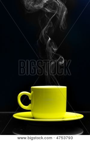 Tasse heisses Getränk