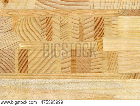 Wooden Marquetry, Patterns Created From The Combination Of Different Woods, Wooden Floor, Parquet, C