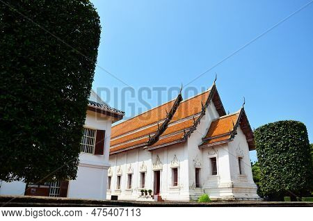 Ancient Ruins Buildings And Antique Architecture Chantara Phisan Hal Of King Narai Ratchaniwet Palac