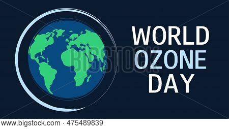 World Ozone Day Concept Design. Illustration Vector For Theme World Ozone Day. International Ozone D