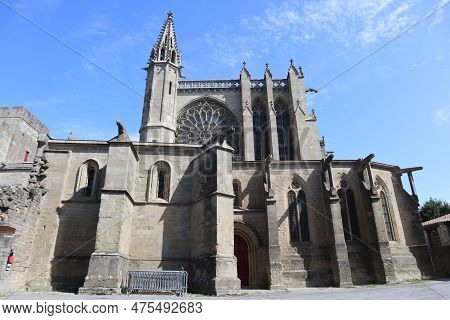 Church Of Saints Nazaire And Celse In The Citadel Of Carcassonne, France