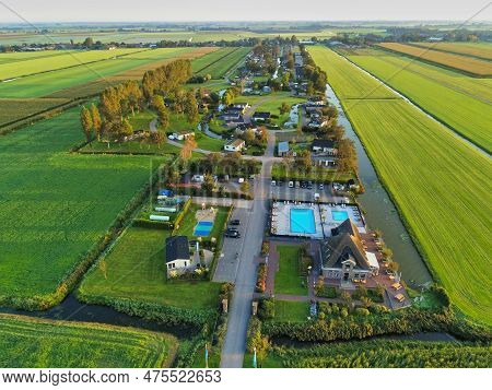 Elongated Holiday Park In North Holland In The Netherlands