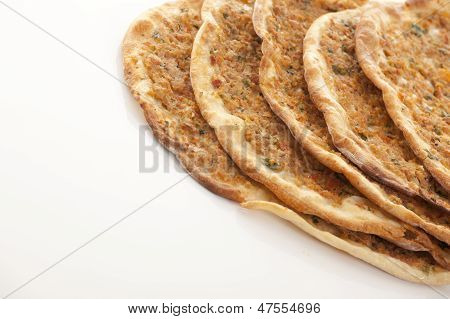 Turkish Style Minced Lahmacun