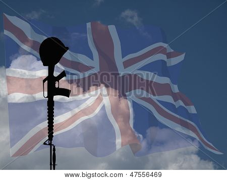 Soldato caduto UK