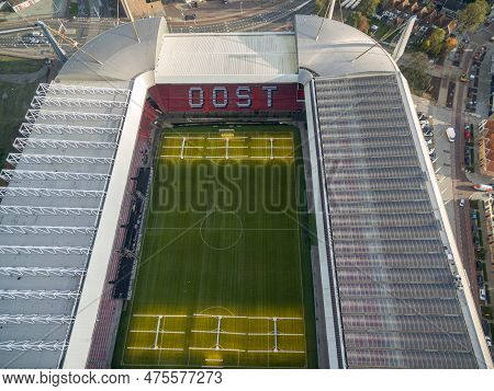 Eindhoven, Netherlands - September 19, 2017: Eindhoven Psv Philips Football Stadium. Netherlands.
