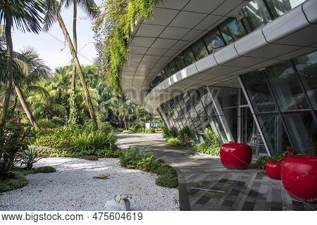 Johor Bahru, Malaysia- 28 Apr, 2023: View Of Forest City In Johor Bahru. Forest City Is An Integrate