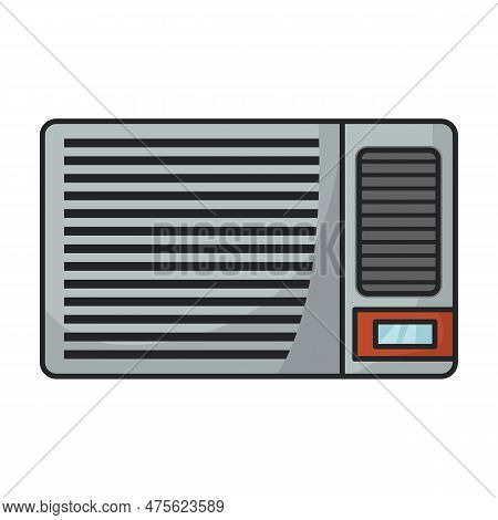 Ventilation Vector Icon.color Vector Icon Isolated On White Background Ventilation .