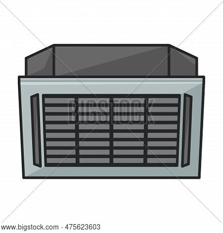 Ventilation Vector Icon.color Vector Icon Isolated On White Background Ventilation .