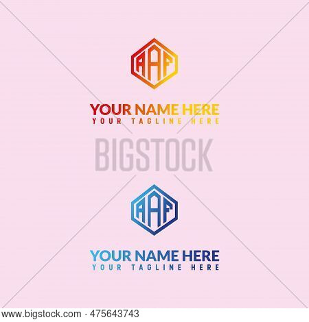 Aaf Letter Logo Or Aaf Text Logo And Aaf Word Logo Design.