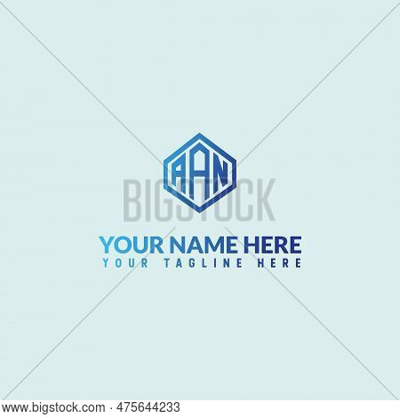 Aan Letter Logo Or Aan Text Logo And Aan Word Logo Design.