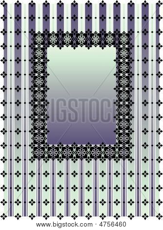blau und violett frame