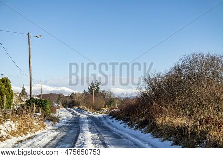 The L1783, The So Called German Road, Connects Doochary And Lettermacaward - County Donegal - Irelan