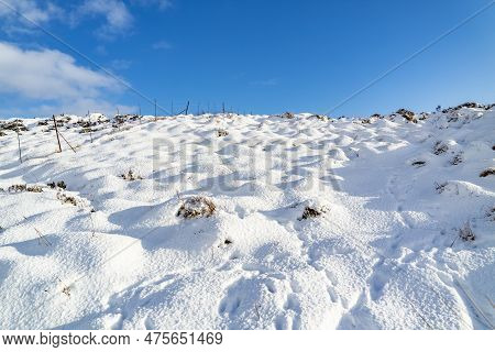 Glenveagh National Park Covered In Snow, County Donegal - Ireland