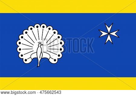 Flag Of Ermelo Municipality (gelderland Or Guelders Province, Kingdom Of The Netherlands, Holland)