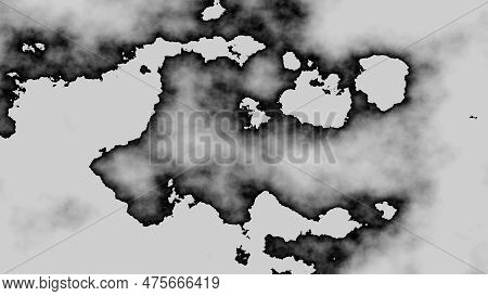 Film Burn Video Transition. Monochrome Texture. 3d Render