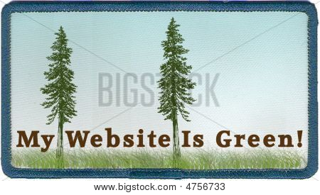 Il mio sito è verde