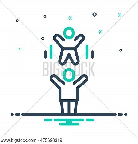 Mix Icon For Trust Belief Faith Confidence Reliance Certitude Bounce