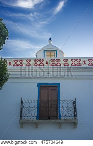 Sao Joaozinho Hermitage, Campo Maior, Portugal. Alentejo Typical Architecture, South Of Portugal
