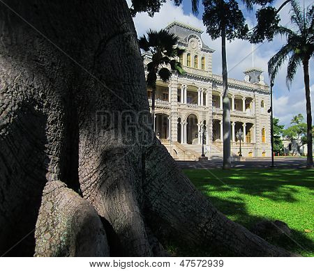 Iolani Palace i Honolulu, Hawaii USA