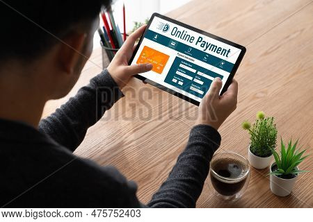 Online Payment Platform For Modish Money Transfer On The Internet Netowrk