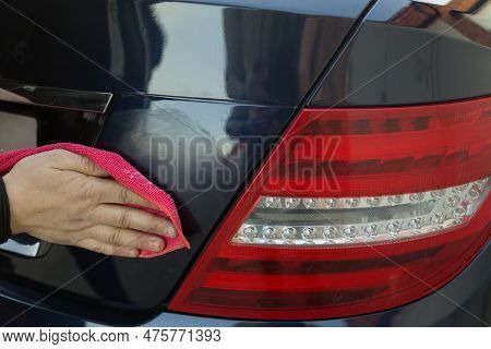 Handcraft Manual Polishing Paste Cleaning Car With Microfiber Cloth Detailing Valet Vehicle Paint La