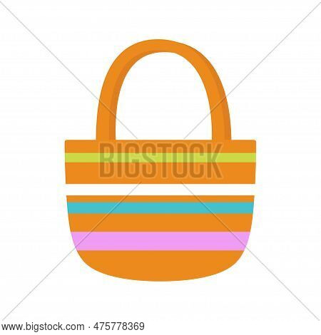 Stuff For Summer Travel, Stylish Beach Bag For Women, Fashionable Accessory For Holidays And Vacatio