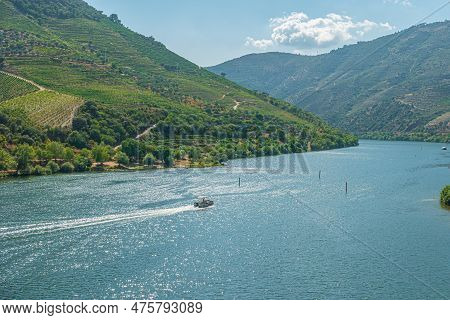 The River Landscapes, Unesco World Heritage. Douro River. Portugal.