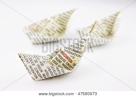 Origami tekneler, yenilik fikir