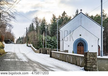 St. Colmcilles Church In Glendowan, Lough Gartan, County Donegal - Ireland