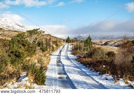 The R254 Connects Doochary And Glenveagh Nation Park In County Donegal - Ireland