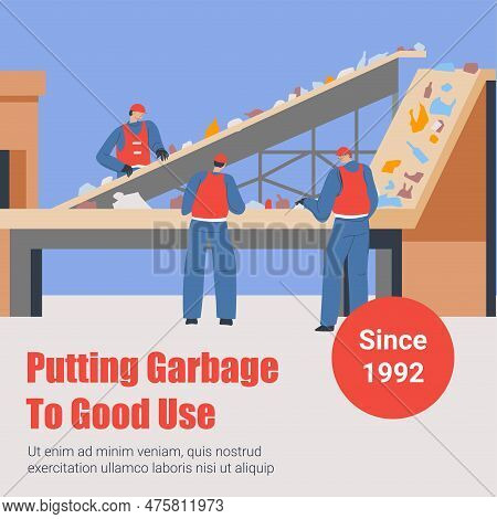 Putting Garbage To Good Use, Since 1992 Sorting